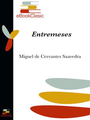cover image of Entremeses (Anotado)